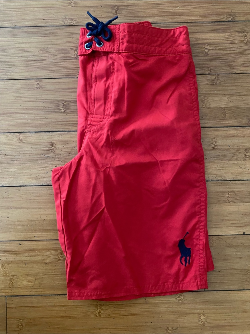 NWT Polo Ralph Lauren Big Pony Swim Trunk Boy’s MED (8-10) Red